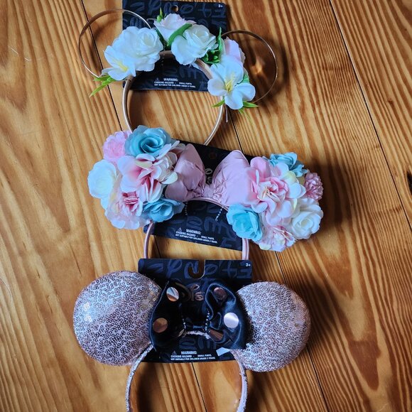 Disney Minnie Ears Sequin Floral - Picture 10 of 13